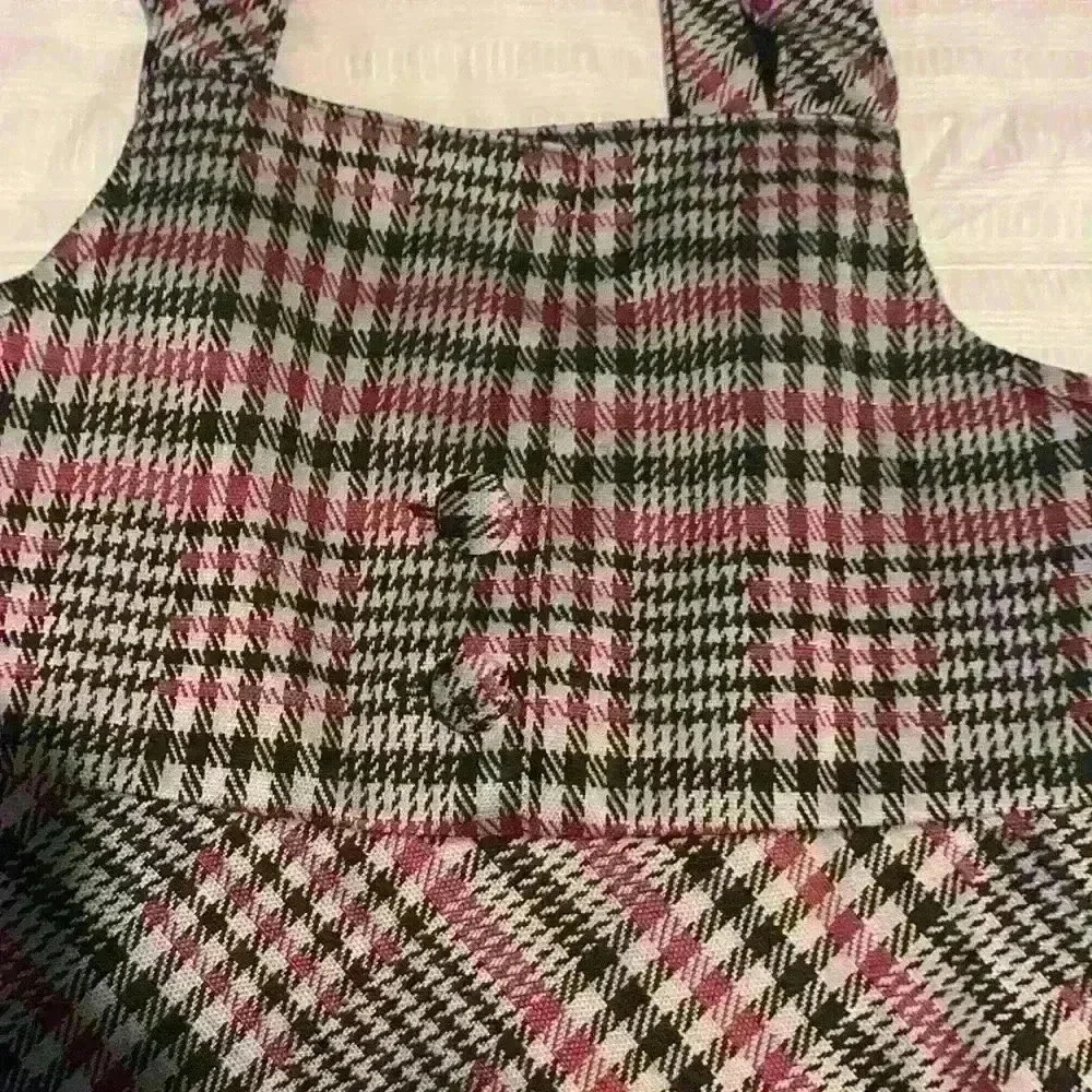 Girl Dress plaid size 7/8